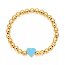 Load image into Gallery viewer, Bossari Heart Bead Bracelet