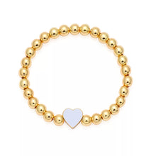 Load image into Gallery viewer, Bossari Heart Bead Bracelet