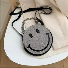 Load image into Gallery viewer, Smiley Bling Crossbody Bag
