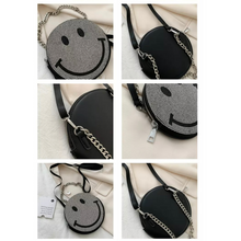 Load image into Gallery viewer, Smiley Bling Crossbody Bag
