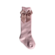 Load image into Gallery viewer, Knee High Bow Socks
