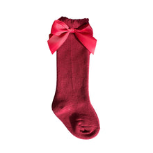 Load image into Gallery viewer, Knee High Bow Socks
