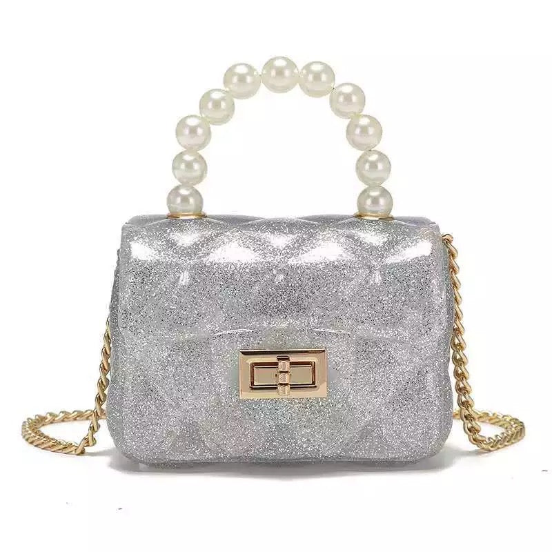 Classic Pearl Sparkle Silver Princess