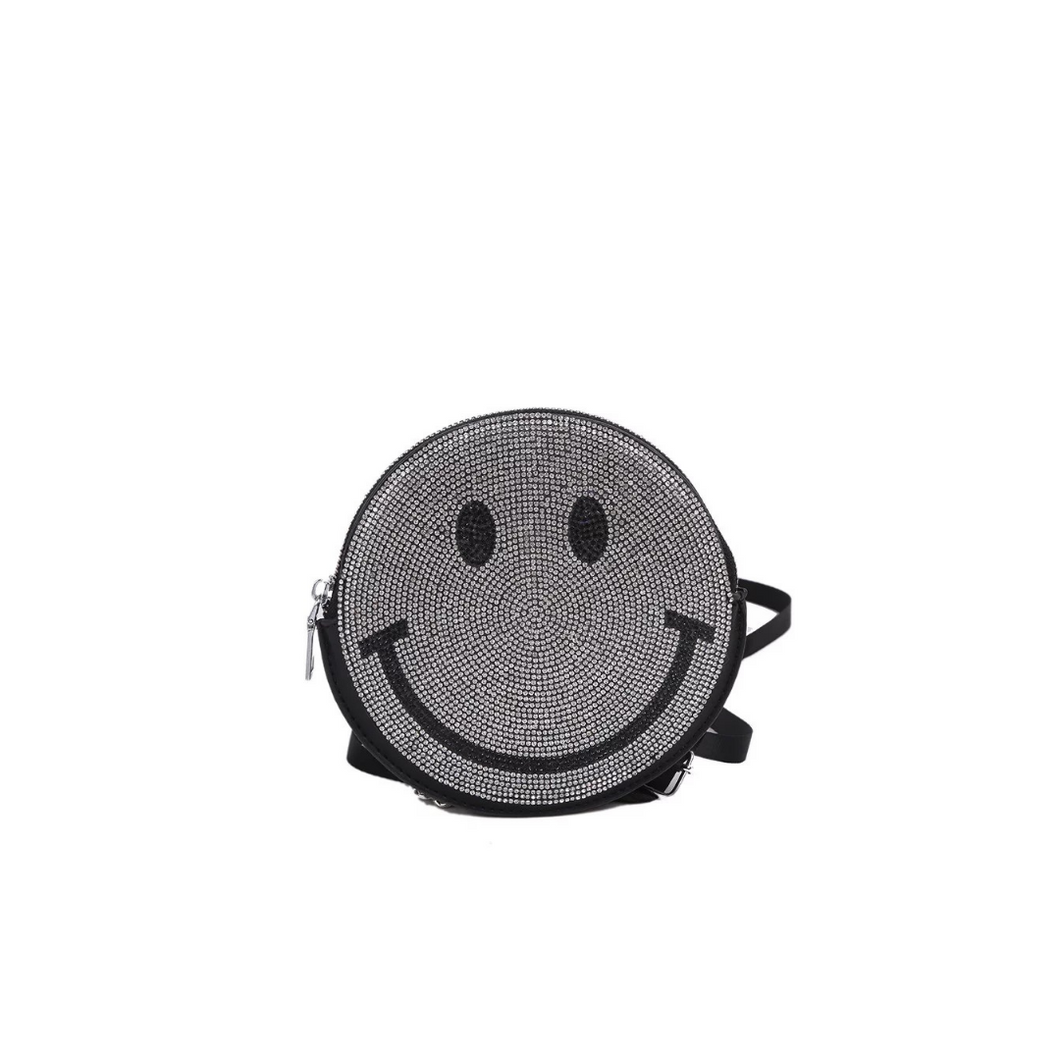 Smiley Bling Crossbody Bag